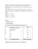 Operaciones binarias