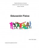 Educacion Física. Métodos De Entrenamiento