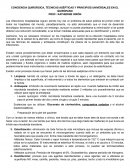 CONCIENCIA QUIRÚRGICA, TÉCNICAS ASÉPTICAS Y PRINCIPIOS UNIVERSALES EN EL QUIRÓFANO