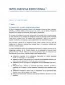 EL ORIGEN DE LA INTELIGENCIA EMOCIONAL