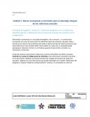 Unidad 1. Marco conceptual y normativo para el abordaje integral de las violencias sexuales