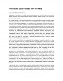 Pluralismo Estructurado en Colombia