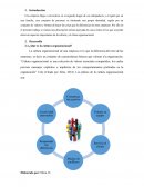 Cultura y clima organizacional