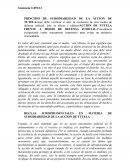 PRINCIPIO DE SUBSIDIARIEDAD DE LA ACCION DE TUTELA