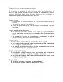 Comportamiento de compra de los consumidores