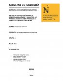 PROYECTO DE INVERSIÓN PARA LA COMERCIALIZACIÓN DE PRODUCTOS DE PRIMERA NECESIDAD SIN PROCESAR A TRAVÉS DE UN MERCADO ONLINE