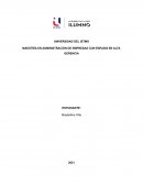 MAESTRÍA EN ADMINISTRACIÓN DE EMPRESAS CON ÉNFASIS EN ALTA GERENCIA