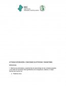 Actividad integradora. Conociendo electricidad y magnetismo
