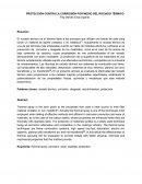 PROTECCIÓN CONTRA LA CORROSIÓN POR MEDIO DEL ROCIADO TÉRMICO