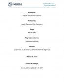 La teoría de las relaciones públicas