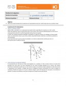 LA GRAVEDAD Y EL PÉNDULO SIMPLE