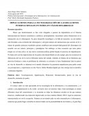 IMPLICACIONES PARA LA TECNOLOGIZACIÓN DE LAS RELACIONES INTERNACIONALES EN PAÍSES EN VÍAS DE DESARROLLO