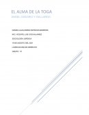 EL ALMA DE LA TOGA- REPORTE DE LECTURA