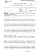 Guía práctica N° 5:[pic 3] Los clientes abusivos alteran las emociones