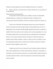 Software inviable. Página 1