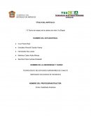 Teoría de mapeo de la cadena de valor (1a Etapa)