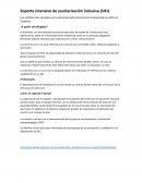 Soporte intensivo de escolarización inclusiva (SIEI)