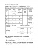 TALLER - ANÁLISIS DE CAPACIDADES