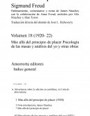 Freud. Psicología de las masas y análisis del yo