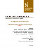 Información de costos . El Grupo Cervecero Backus y Johnston