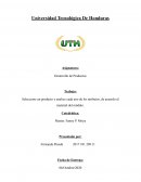 Producto y sus atributos