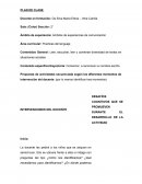Plan de clase Practicas del lenguaje
