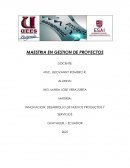 INNOVACION: DESARROLLO DE NUEVOS PRODUCTOS Y SERVICIOS