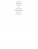 Psicología del Desarrollo. Primera Infancia