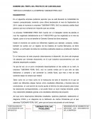 Servicio contable a la empresa Tubomar Peru SAC