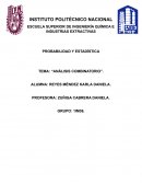 PROBABILIDAD. “ANÁLISIS COMBINATORIO”