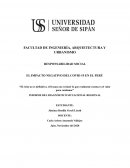 EL IMPACTO NEGATIVO DEL COVID 19 EN EL PERÚ
