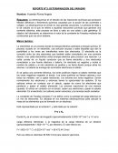 REPORTE N°3: DETERMINACION DEL FARADAY