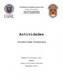 EJERCICIO 1. NATURALEZA DE LAS CUENTAS