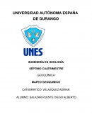 Mapeo Geoquímico