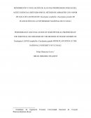 RENDIMIENTO Y EVALUACIÓN DE ALGUNAS PROPIEDADES FISICAS DEL ACEITE ESENCIAL