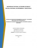 PROCESO DE ATENCIÓN DE ENFERMERÍA APLICADO EN UN PACIENTE MASCULINO CON ALTERACIÓN EN LA NECESIDAD DE OXIGENACIÓN RELACIONADA CON INFARTO AGUDO AL MIOCARDIO