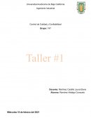 Taller 1 Control de Calidad y Confiabilidad