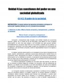 Las cuestiones del poder en una sociedad globalizada