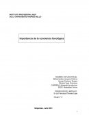 Importancia de la conciencia fonológica