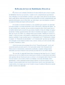 Reflexión del test de Habilidades Directivas