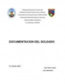 Documentación del soldado
