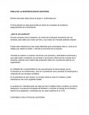 SUSTENTACION DE AUDITORIA