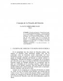 Concepto de Filosofia del Derecho