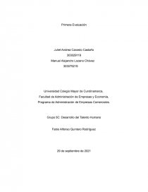 Grupo 5C: Desarrollo del Talento Humano. Página 1