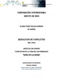 ARTICULO DE OPINIÓN – IMPACTO DE LOS CONFLICTOS EN LAS PERSONAS