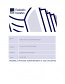 Proceso administrativo y sus funciones