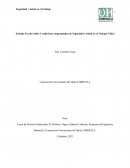 Trabajo escrito sobre condiciones inapropiadas de seguridad y salud en el trabajo - video