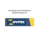 Tecnologías de la Información lll proyecto Movitec S.A