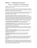 Resumen del primer parcial de tendencias sociales