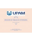CREACION DE TABLAS DE VETERINARIA